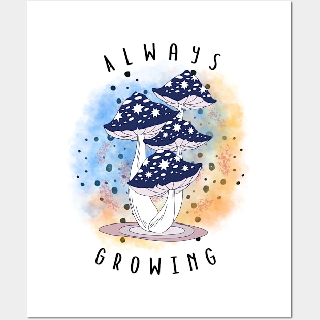 Always growing Wall Art by White shark